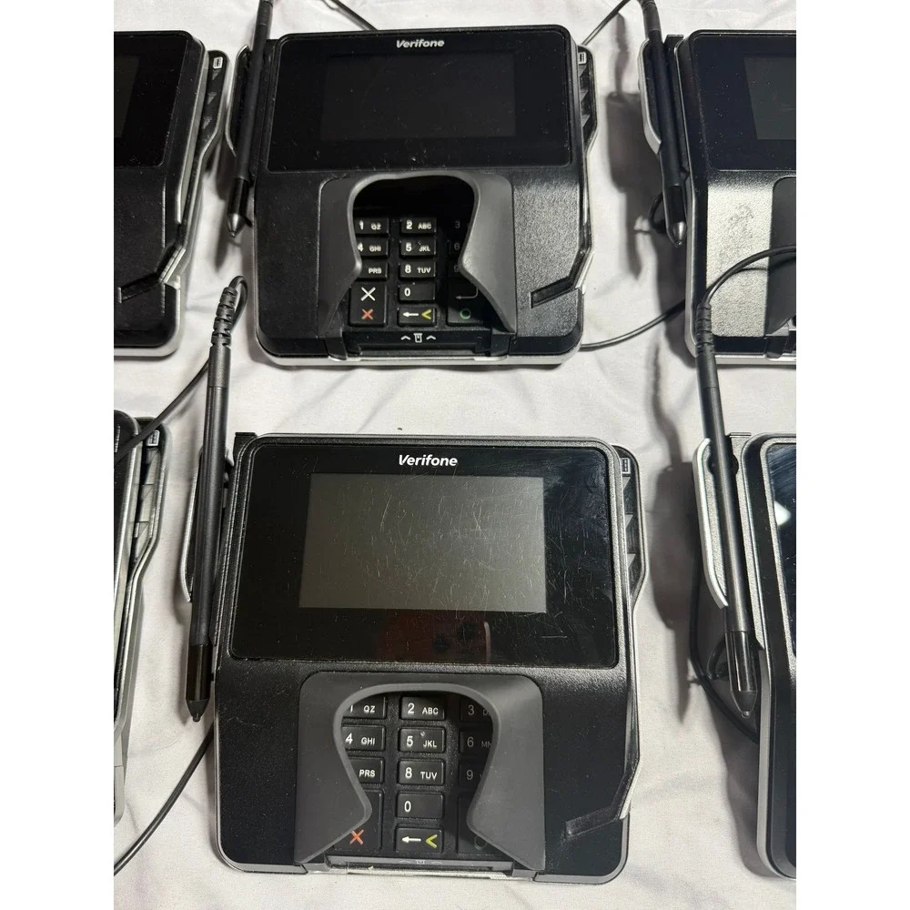 Lot of 6 Verifone MX 915 Credit Card POS Terminal Payment System M177-409-01-R